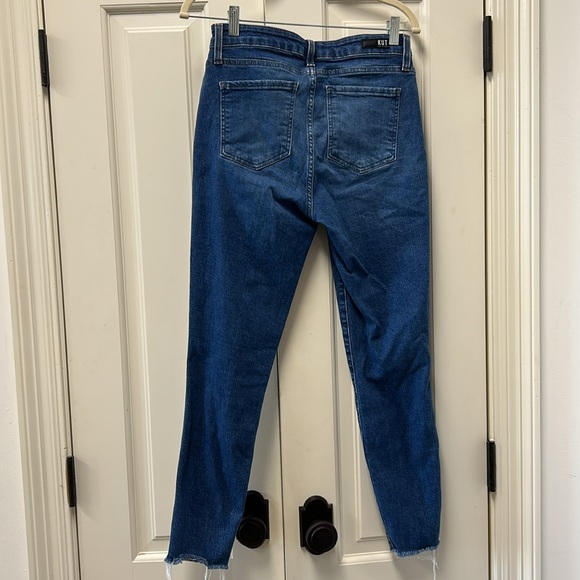 KUT from the Kloth frayed hem skinny jeans size 4 - Picture 3 of 4